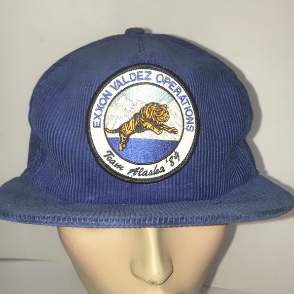 Other - Vintage Deadstock Exxon Valdez Snap Back Hat ‘89